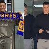 César Araújo llegó a Monterrey e hizo pruebas médicas y físicas para firmar contrato con Tigres.