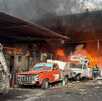 Incendio en almacén en colonia Del Gas