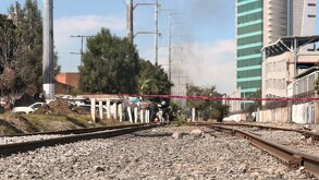 Elementos de seguridad mantienen vigilancia perimetral en la zona de Pueblo Quieto como parte de los operativos coordinados entre los tres niveles de gobierno.