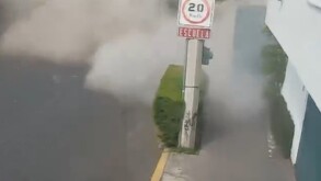 Días antes de la explosión en Álvaro Obregón, una pipa de gas acudió al domicilio.