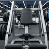 Prensa para pierna de gimnasio
