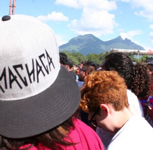 Asistentes de ediciones anteriores del Machaca Fest en Monterrey.