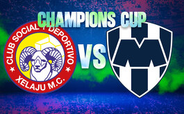 El Xelajú de Guatemala recibe a los Rayados del Monterrey.