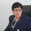 Silvia Tanús, titular de la Secretaría de Movilidad y Transporte de Puebla, en la mañanera de Puebla.