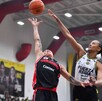 Fuerza Regia Femenil durante un partido de la LNBP 2025.
