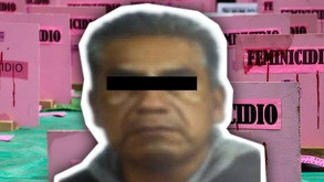 Fotografía de Celestino 'N', sentenciado por matar a su pareja en un hotel de Puebla.