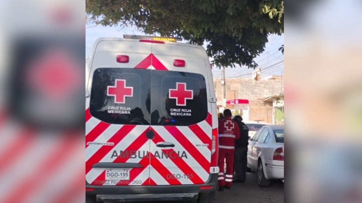 Ambulancia de Cruz Roja Mexicana.