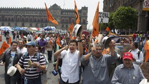 Las autoridades señalaron que no habrá afectaciones en el servicio del Metro por la marcha de los trabajadores.