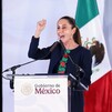 Claudia Sheinbaum en reunión de visita anterior en Nuevo León.