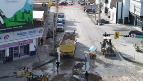 Fotografía aérea de como lucen los trabajos de SIMAS.