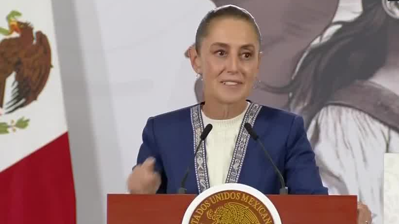 La presidenta Claudia Sheinbaum aseguró que en México gobierna un solo ente: el pueblo, y rechazó que el país esté controlado por el crimen organizado.