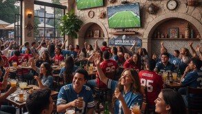 Restaurantes de Querétaro se preparan para recibir a los aficionados del futbol americano.