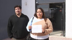 Hijos del presunto defraudador de trabajadores y ex trabajadores del IMSS.
