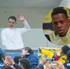 Álvaro Fidalgo despidiéndose del Club América.