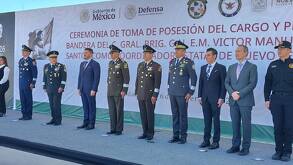 El gobernador Samuel García felicitó al nuevo mando