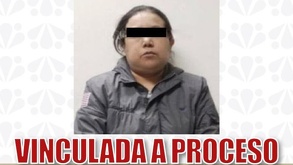 Imagen de Marilyn Cote y su vinculación a proceso por la Fiscalía de Puebla.