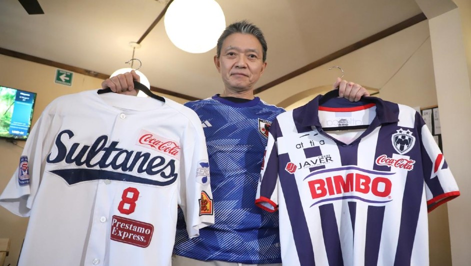 Yoshiaki es aficionado de Sultanes y Rayados