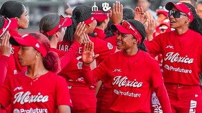 Jugadoras de Diablos Femenil.