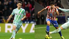 Álvaro Fidalgo y Obed Vargas debutaron en LaLiga con Real Betis y Atlético de Madrid.