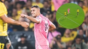 Germán Berterame con el Inter de Miami en la MLS.