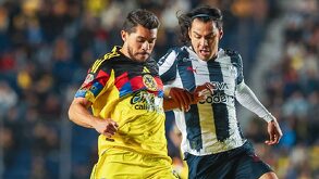 Henry Martín y Alonso Aceves en el partido América vs Rayados del Clausura 2026.