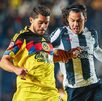 Henry Martín y Alonso Aceves en el partido América vs Rayados del Clausura 2026.