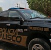 Patrullas de la Fiscalía de Jalisco durante un operativo de seguridad en el municipio de Tala