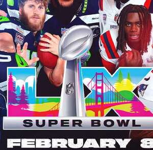 Seattle Seahawks se enfrentará en Santa Clara, California a New England Patriots en el Super Tazón 60 de la NFL.