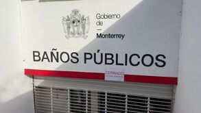 Baños públicos en el Centro de Monterrey