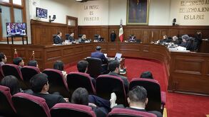 Congreso de Nuevo León sesión con SCJN
