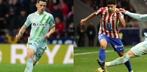 Álvaro Fidalgo y Obed Vargas debutaron en LaLiga con Real Betis y Atlético de Madrid.