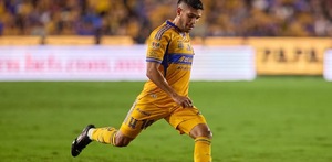 Jesús Garza, canterano de Tigres, se perfila como el sucesor de Javier Aquino en la lateral de la defensa felina.