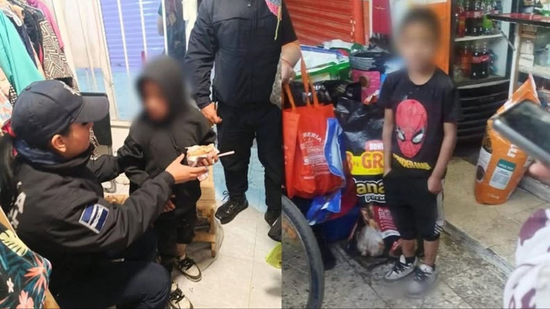 Rescatan a niño de 6 años abandonado en mercado de Ecatepec. El menor quedó bajo resguardo del DIF para su protección.