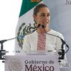 Sheinbaum en evento en juárez nuevo león