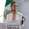 Sheinbaum en evento en juárez nuevo león