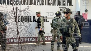 La seguridad en Tequila se mantiene bajo resguardo de la policía del estado de Jalisco, Ejército nacional y Guardia Nacional.