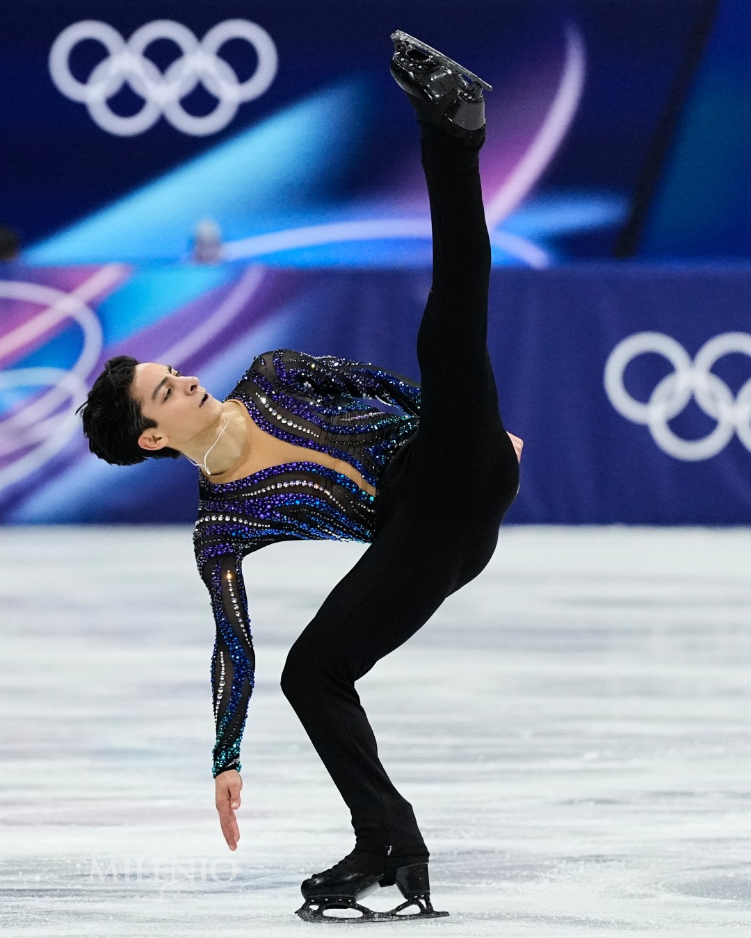 Donovan fue el quinto patinador de este programa corto, logrando estar dentro de los 24 mejores que van al programa largo.