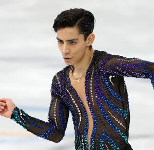 Donovan Carrillo presentó una rutina corta que terminó con puntuación de 75.56.