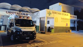 Hombre se electrocuta y queda grave en Tlaquepaque, es atendido en Clínica de la Cruz Verde.