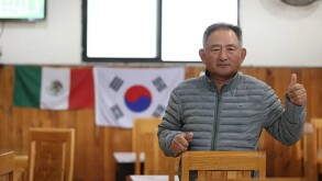 Lee Mun, dueño de un restaurante y habitante de Pesquería, Nuevo León.