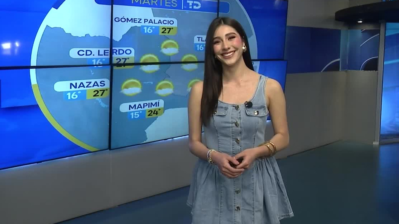 Fanny Ramírez nos da el pronóstico del tiempo en Laguna para este martes 10 de febrero de 2026.