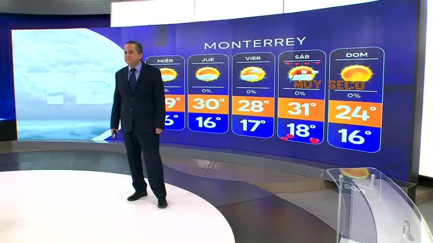 Abimael Salas nos da el pronóstico del tiempo en Monterrey para este martes 10 de febrero de 2026.