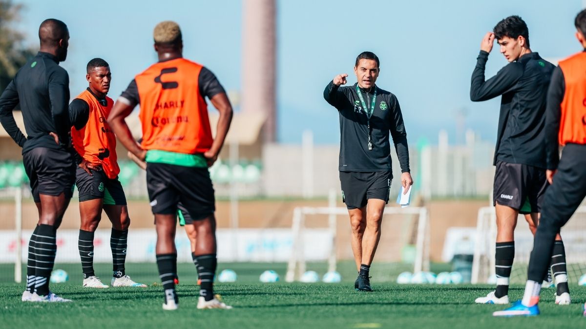 Santos Laguna trabajando de cara al duelo ante Mazatlán