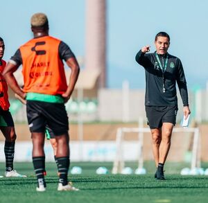 Santos Laguna trabajando de cara al duelo ante Mazatlán