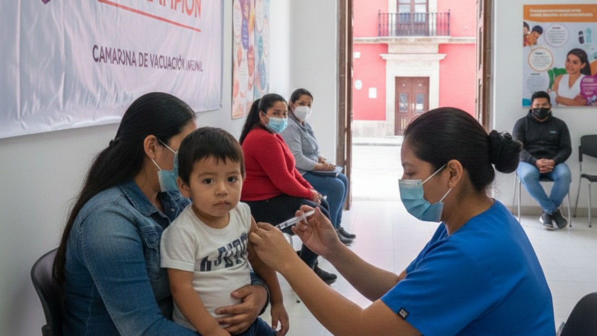 Ante el incremento de casos de sarampión en México y su alta capacidad de contagio, las autoridades de salud han reforzado las estrategias de vacunación.