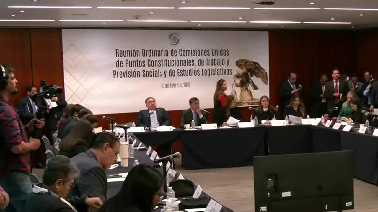 Por unanimidad, comisiones del Senado aprobaron la reforma constitucional que reduce la jornada laboral de 48 a 40 horas semanales.
