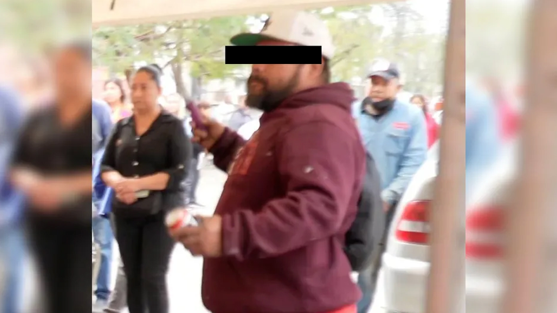 Los hechos ocurrieron en la Colonia Carmen Serdán durante un acto político de Movimiento Ciudadano.