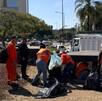Tres personas son detenidas por tirar basura en Av. López Mateos de Guadalajara