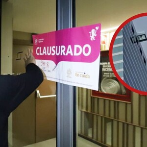 Debido a que un hombre saltó en paracaídas desde el Hotel Riu de Guadalajara, autoridades clausuraron la terraza del inmueble.