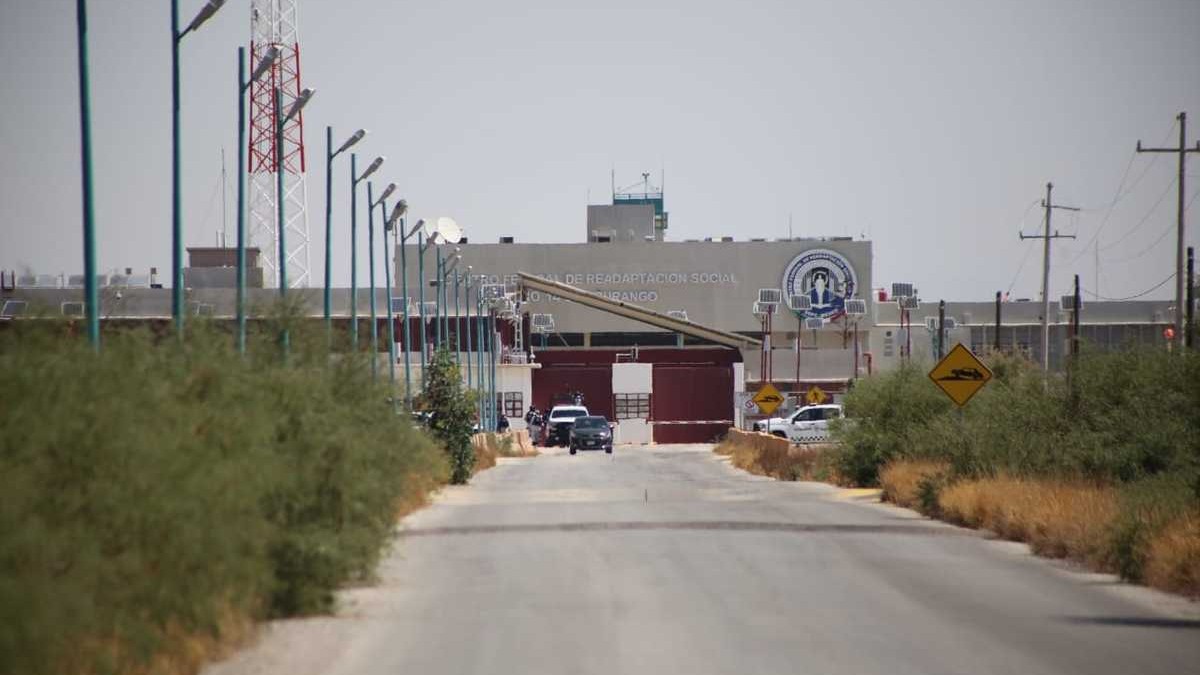 Camino para ingresar a CEFERESO 14